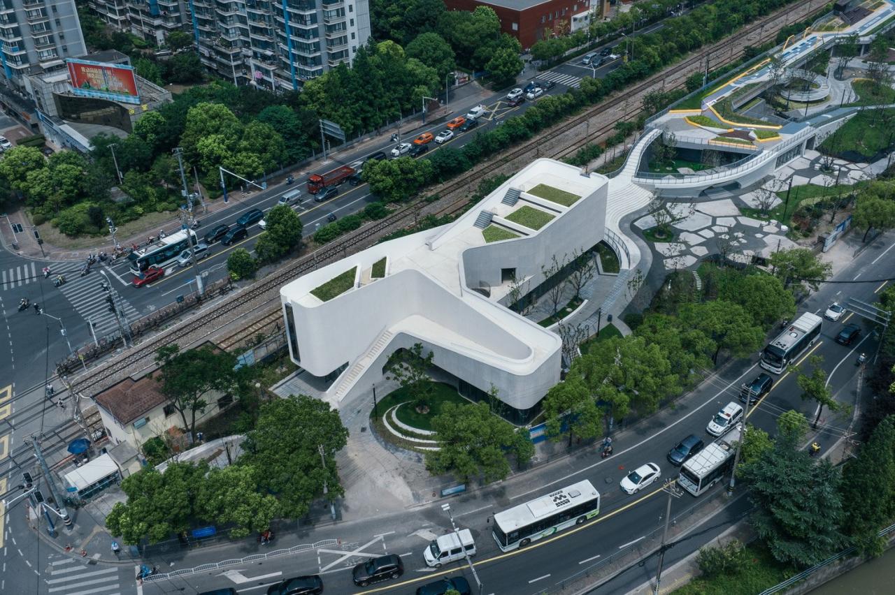BIM建筑|上海新境地•新二绿地&市民中心 / UA尤安设计 BIM建筑|上海新境地•新二绿地&市民中心 / UA尤安设计