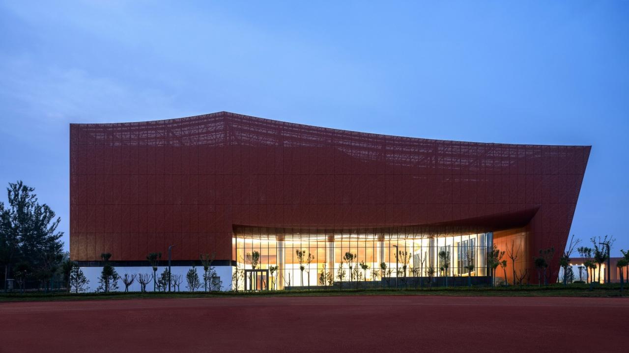 BIM建筑|渤海实验学校(基础教育部) / 中科院建筑设计研究院有限公司 BIM建筑|渤海实验学校(基础教育部) / 中科院建筑设计研究院有限公司