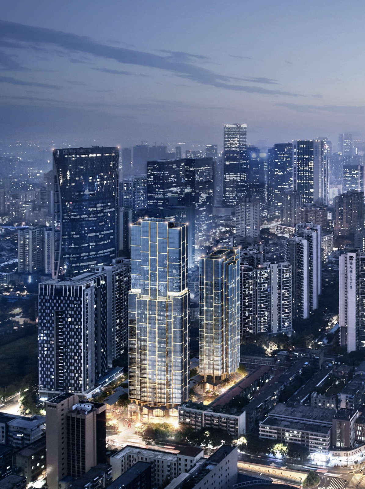 BIM建筑|成都“卓越 • 点将台79号”城市更新综合体 / 孟凡浩-line+建筑事务所 BIM建筑|成都“卓越 • 点将台79号”城市更新综合体 / 孟凡浩-line+建筑事务所