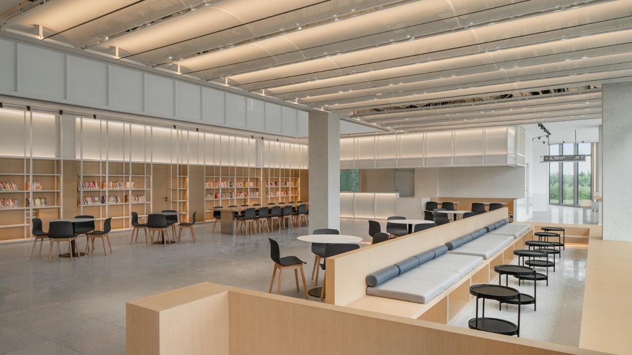 BIM建筑|首创和园·平谷新城租赁住房社区图书馆 / 严旸建筑设计 BIM建筑|首创和园·平谷新城租赁住房社区图书馆 / 严旸建筑设计