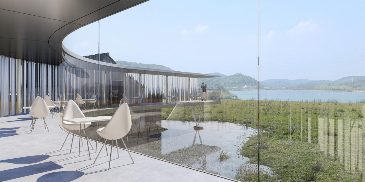 BIM建筑|南北湖湖滨茶室 / 十域建筑 BIM建筑|南北湖湖滨茶室 / 十域建筑