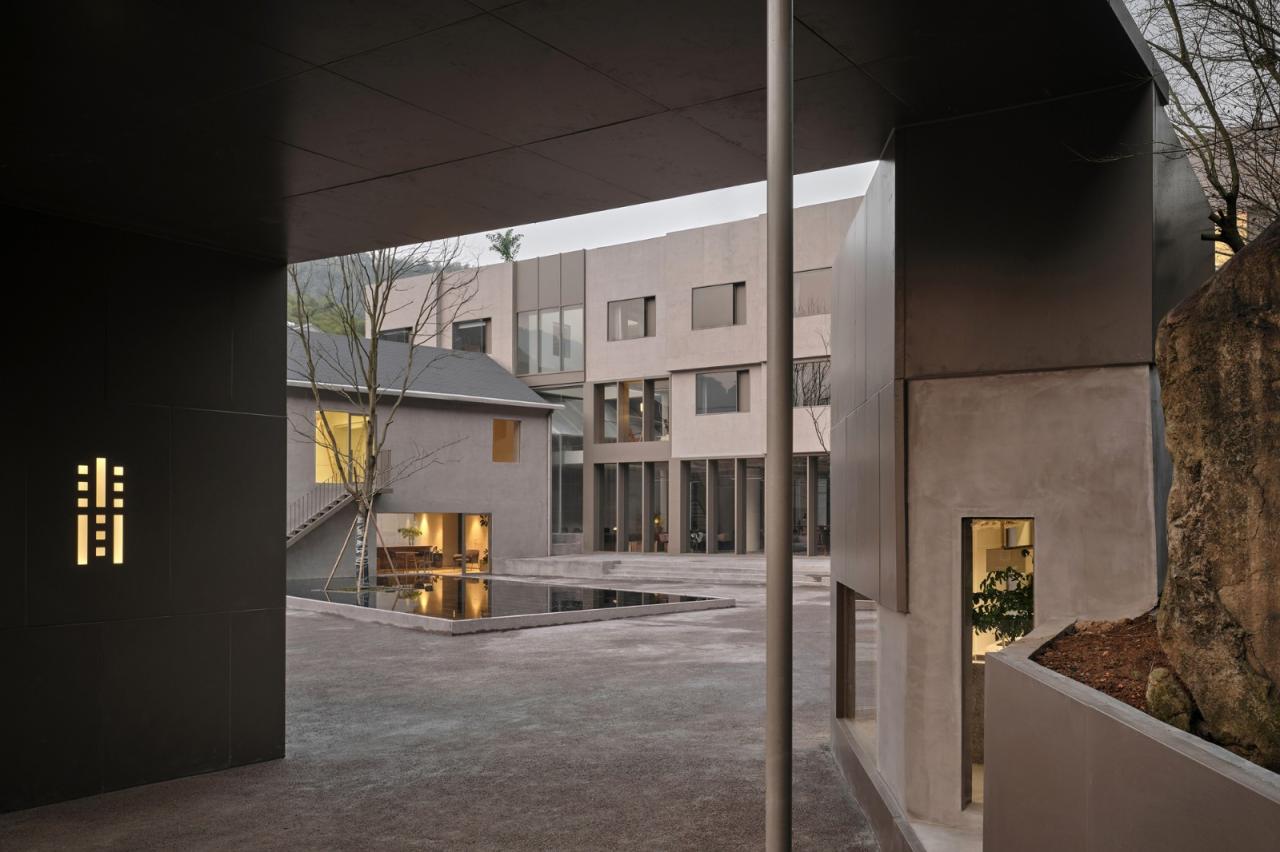 BIM建筑|杭州青山青年社 / 间筑设计 BIM建筑|杭州青山青年社 / 间筑设计