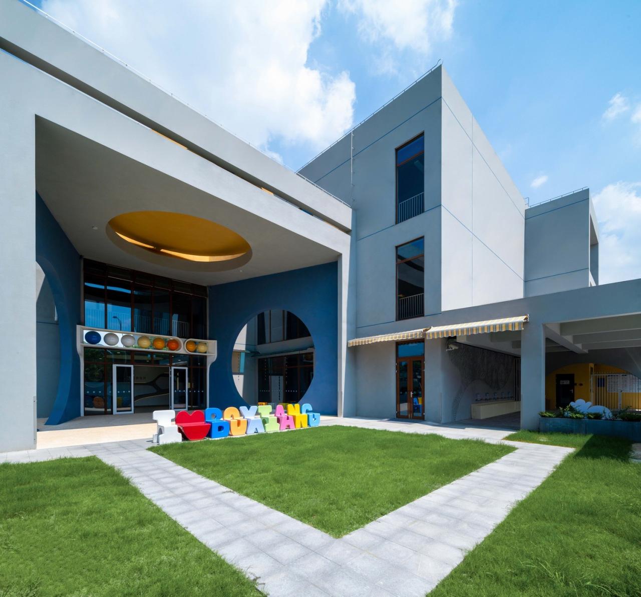BIM建筑|嘉定区博翔幼儿园:去想象,而不是定义 / 予舍予筑 BIM建筑|嘉定区博翔幼儿园:去想象,而不是定义 / 予舍予筑