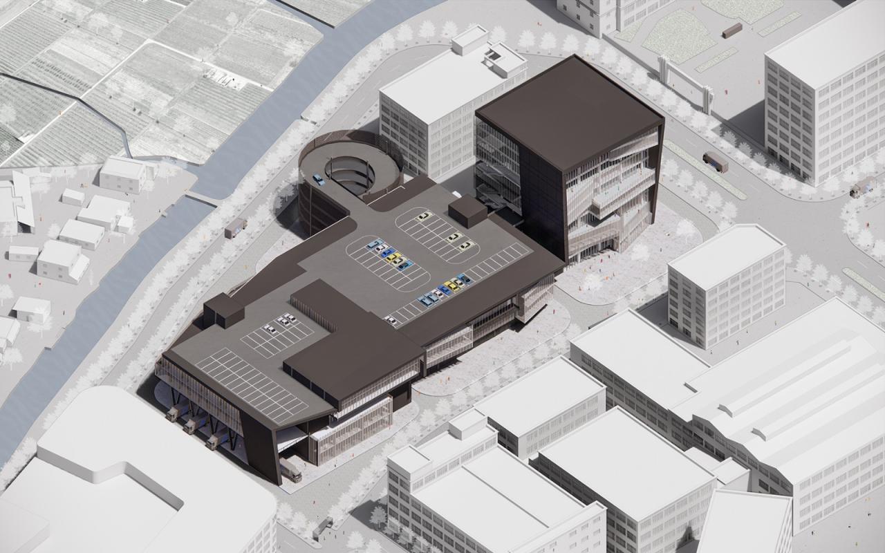 BIM建筑|台州聚丰机车总部 / 殊至建筑 BIM建筑|台州聚丰机车总部 / 殊至建筑