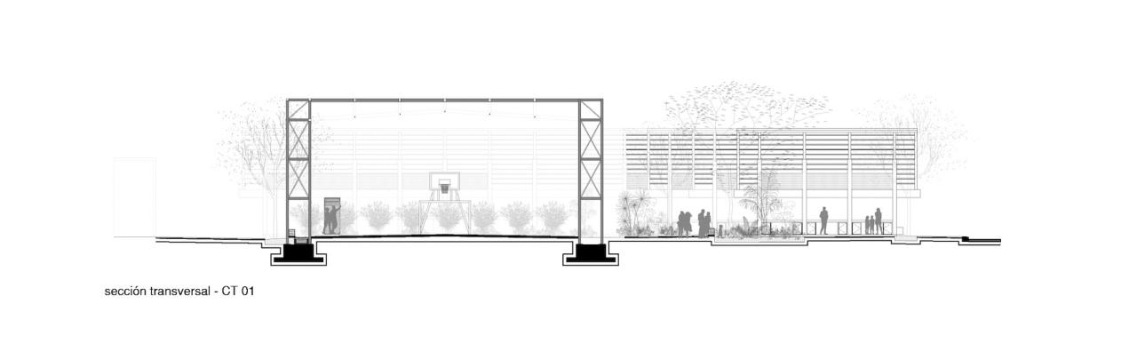 BIM建筑|遮荫空间,摊位乘凉:Chicxulub 广场 / Estudio MMX BIM建筑|遮荫空间,摊位乘凉:Chicxulub 广场 / Estudio MMX