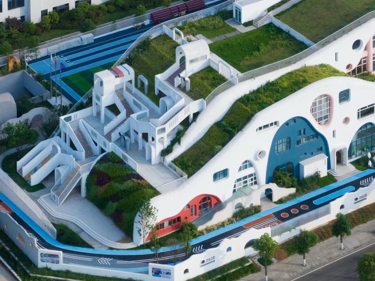 BIM建筑|中国最美幼儿园:大乐之野幼儿园,他们让幼儿园成为了最向往的地方/ 迪卡建筑设计中心 BIM建筑|中国最美幼儿园:大乐之野幼儿园,他们让幼儿园成为了最向往的地方/ 迪卡建筑设计中心