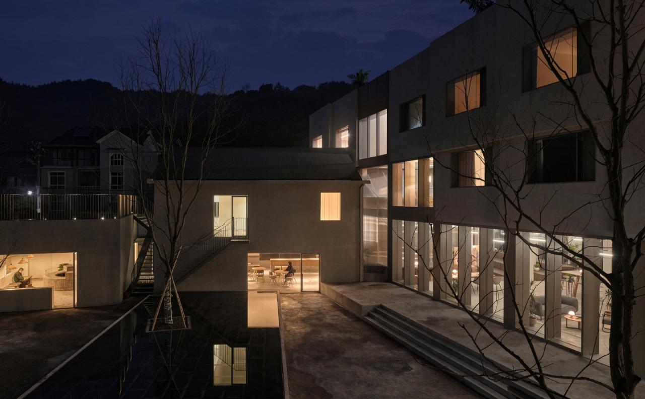BIM建筑|杭州青山青年社 / 间筑设计 BIM建筑|杭州青山青年社 / 间筑设计