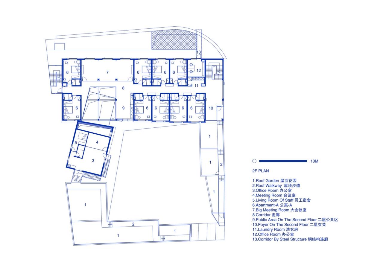 BIM建筑|杭州青山青年社 / 间筑设计 BIM建筑|杭州青山青年社 / 间筑设计