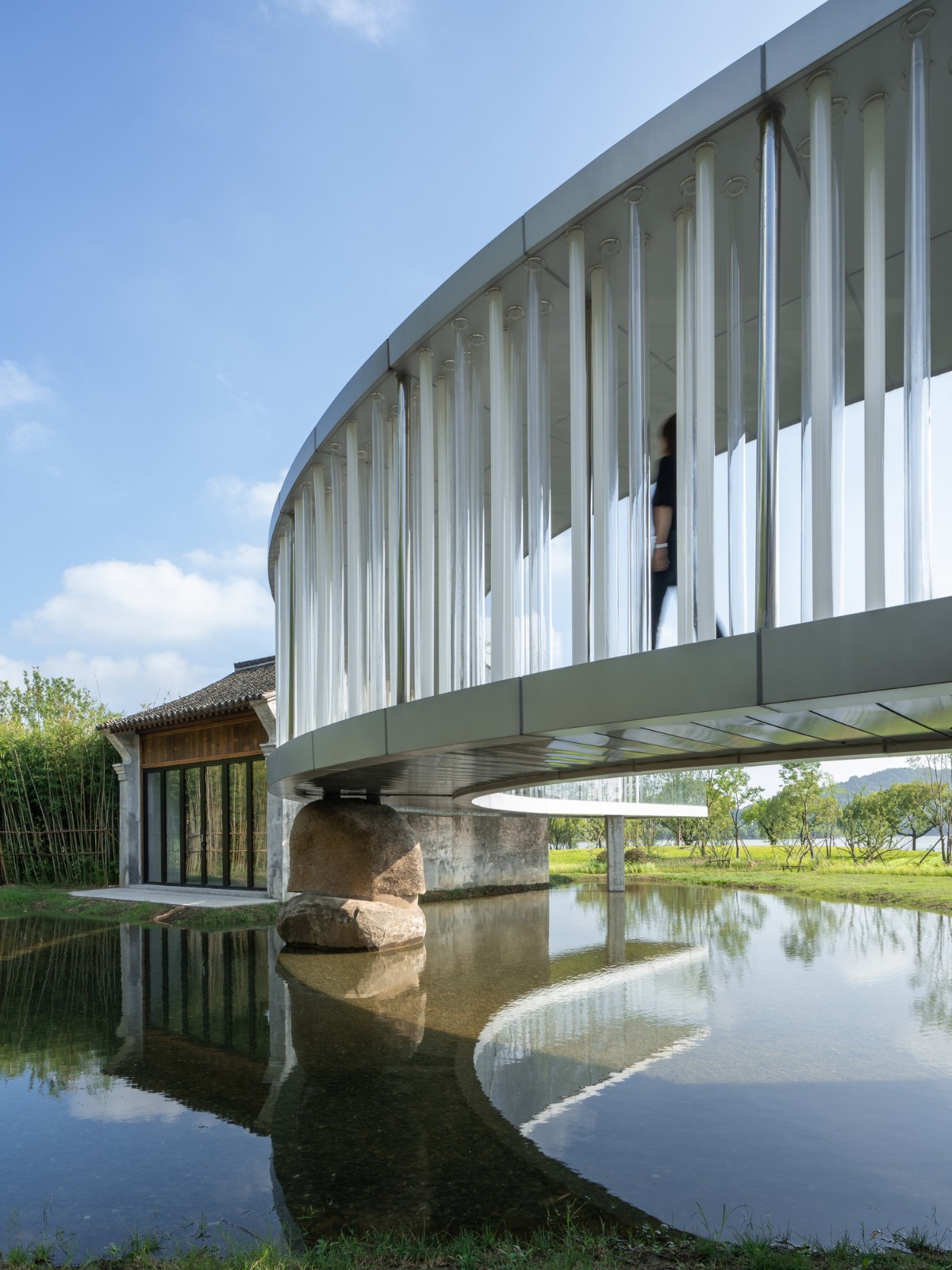 BIM建筑|南北湖湖滨茶室 / 十域建筑 BIM建筑|南北湖湖滨茶室 / 十域建筑