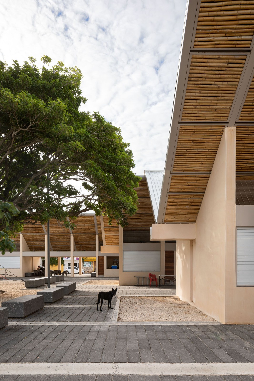 BIM建筑|遮荫空间,摊位乘凉:Chicxulub 广场 / Estudio MMX BIM建筑|遮荫空间,摊位乘凉:Chicxulub 广场 / Estudio MMX