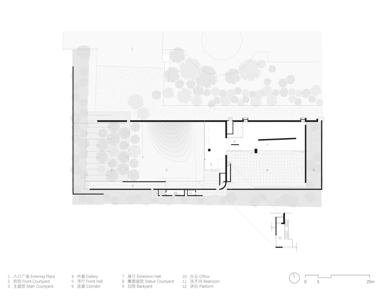 BIM建筑|陶一球纪念馆 / 大舍建筑设计事务所 BIM建筑|陶一球纪念馆 / 大舍建筑设计事务所