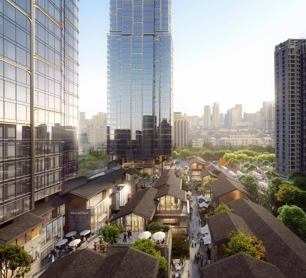 BIM建筑|成都“卓越 • 点将台79号”城市更新综合体 / 孟凡浩-line+建筑事务所 BIM建筑|成都“卓越 • 点将台79号”城市更新综合体 / 孟凡浩-line+建筑事务所