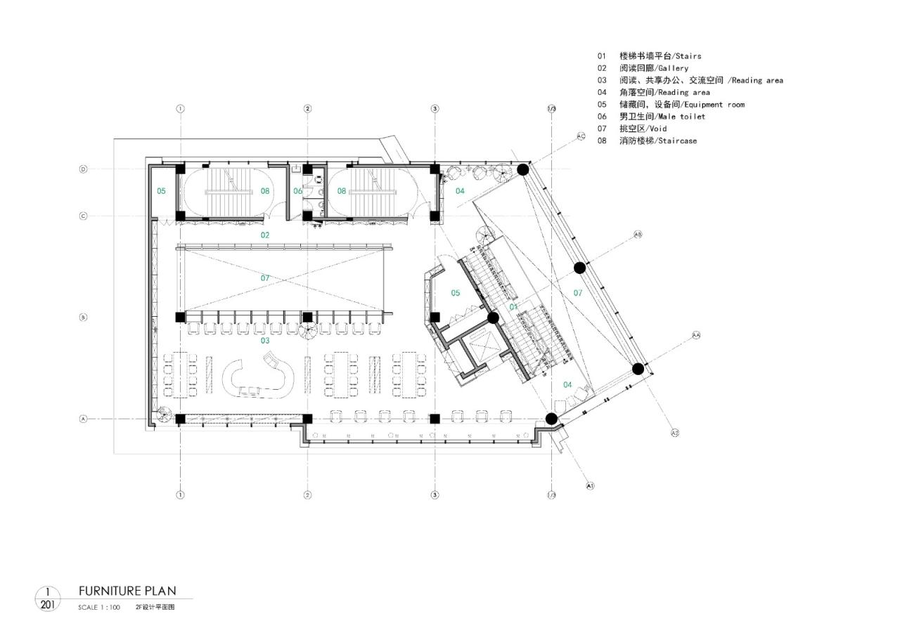 BIM建筑|首创和园·平谷新城租赁住房社区图书馆 / 严旸建筑设计 BIM建筑|首创和园·平谷新城租赁住房社区图书馆 / 严旸建筑设计