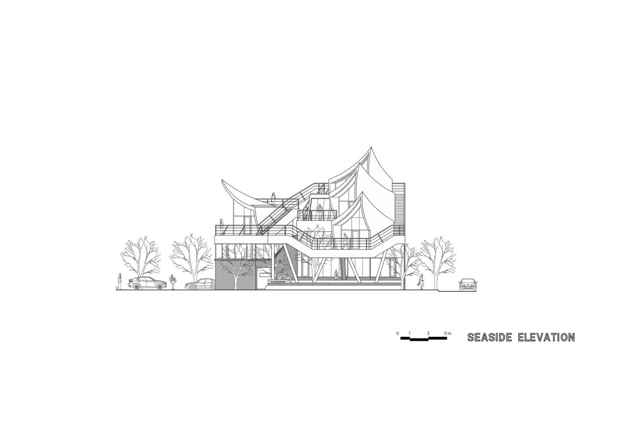 BIM建筑|帆船屋 / IROJE KHM Architects BIM建筑|帆船屋 / IROJE KHM Architects
