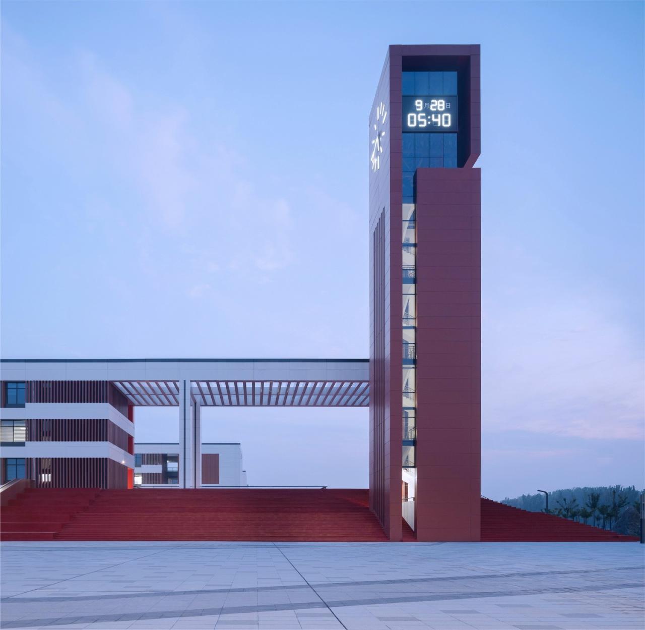 BIM建筑|渤海实验学校(基础教育部) / 中科院建筑设计研究院有限公司 BIM建筑|渤海实验学校(基础教育部) / 中科院建筑设计研究院有限公司
