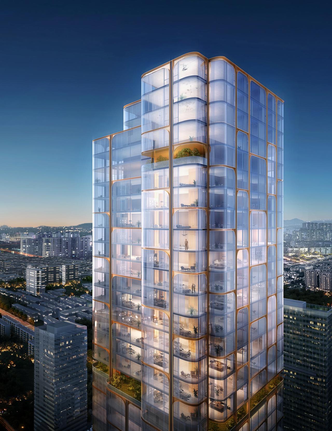 BIM建筑|成都“卓越 • 点将台79号”城市更新综合体 / 孟凡浩-line+建筑事务所 BIM建筑|成都“卓越 • 点将台79号”城市更新综合体 / 孟凡浩-line+建筑事务所