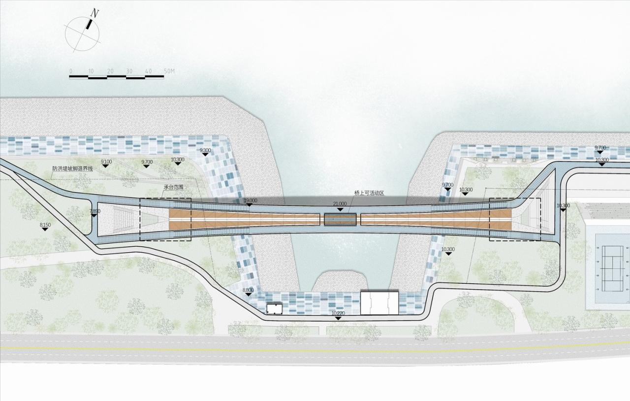BIM建筑|杭州滨江公共空间·绸桥 / 同济原作设计工作室 BIM建筑|杭州滨江公共空间·绸桥 / 同济原作设计工作室