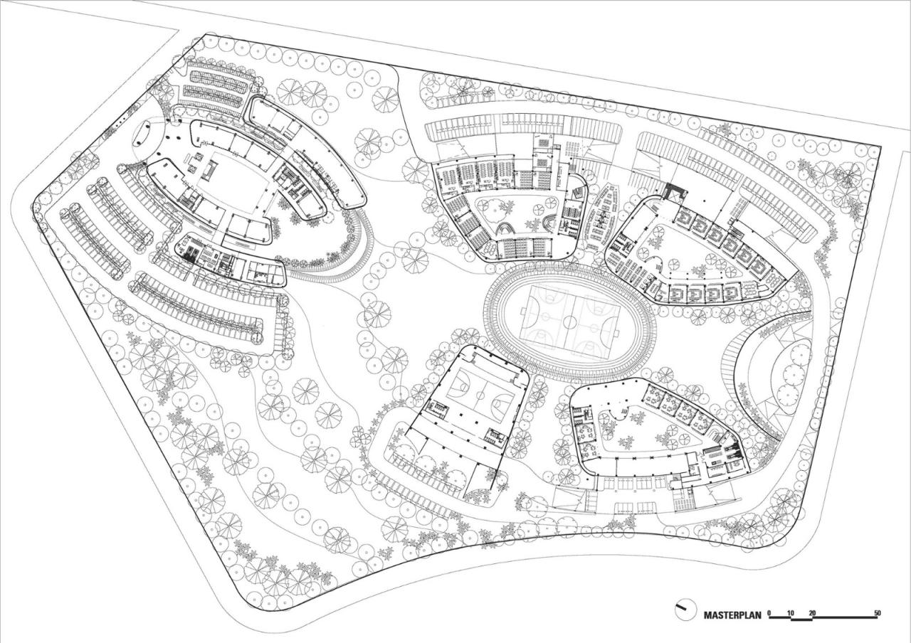 BIM建筑|Binus 三宝垄教育园区 / Denton Corker Marshall BIM建筑|Binus 三宝垄教育园区 / Denton Corker Marshall