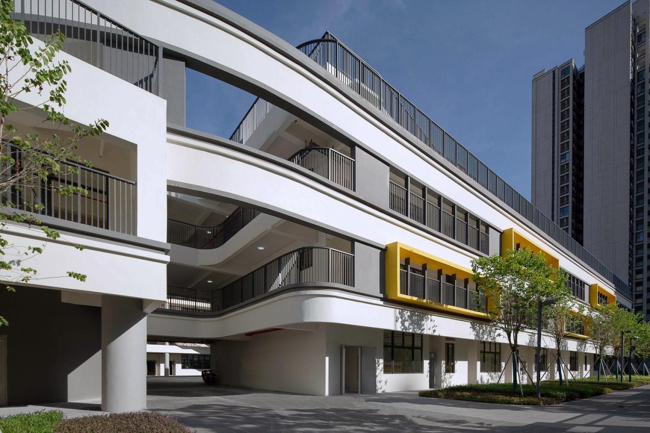 BIM建筑|汕头市龙湖区中阳学校与汕特中心幼儿园 / 柏涛建筑 BIM建筑|汕头市龙湖区中阳学校与汕特中心幼儿园 / 柏涛建筑