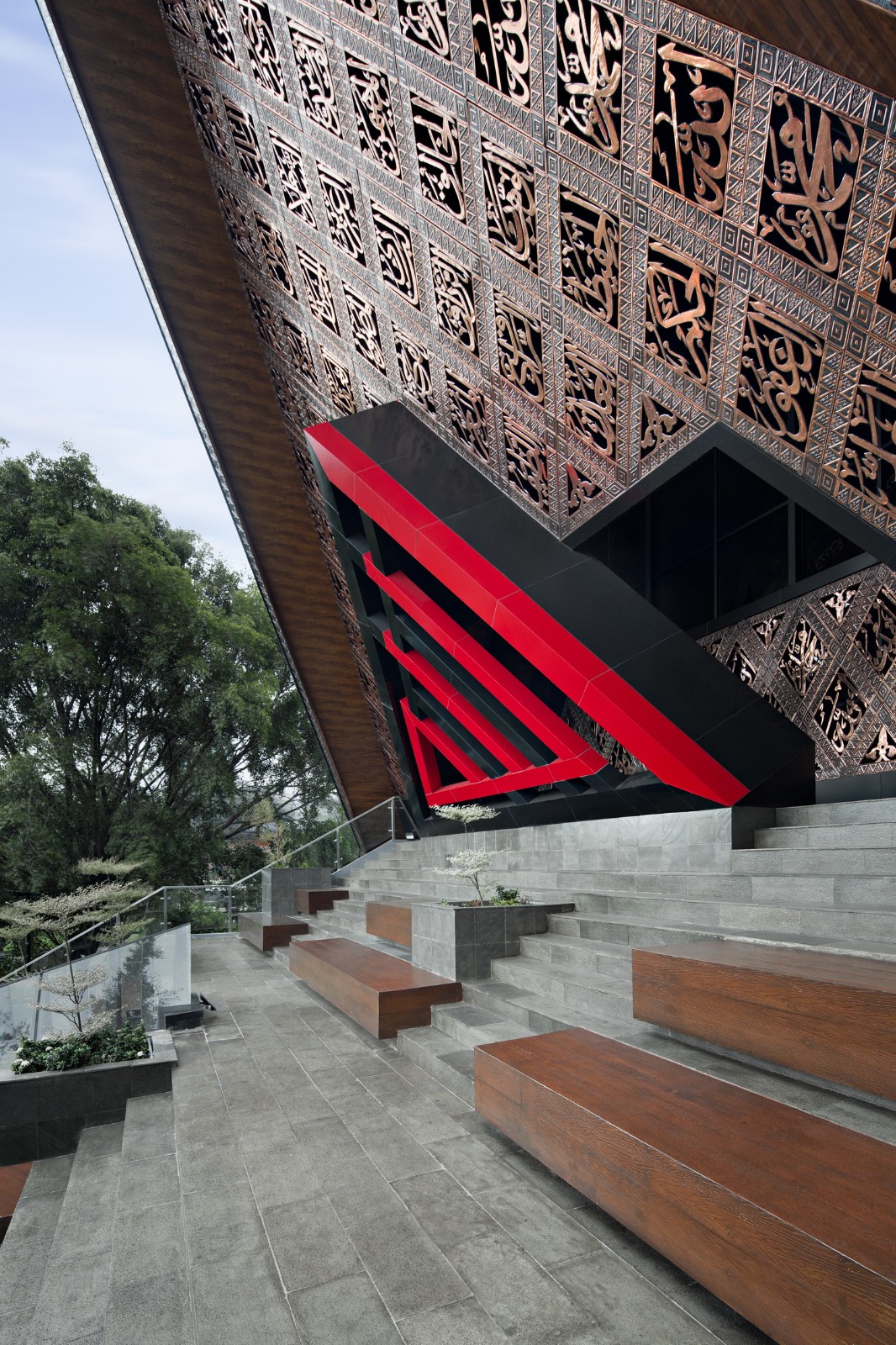 BIM建筑|镂空,让光照进清真寺 At-Taufik / JOSO BIM建筑|镂空,让光照进清真寺 At-Taufik / JOSO
