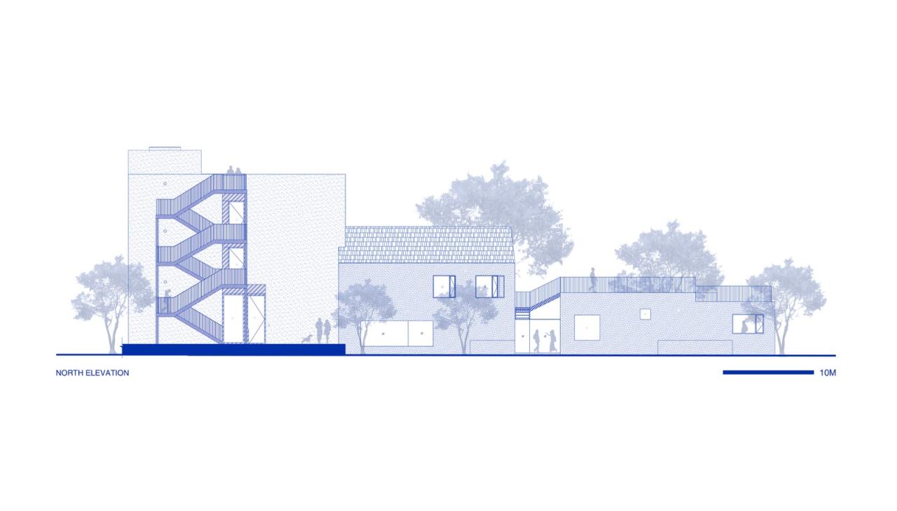 BIM建筑|杭州青山青年社 / 间筑设计 BIM建筑|杭州青山青年社 / 间筑设计