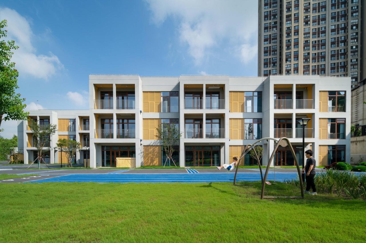 BIM建筑|嘉定区博翔幼儿园:去想象,而不是定义 / 予舍予筑 BIM建筑|嘉定区博翔幼儿园:去想象,而不是定义 / 予舍予筑