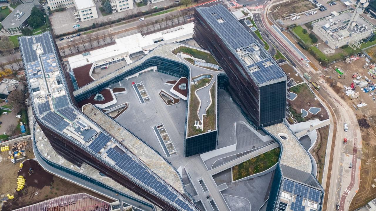 BIM建筑|埃尼集团米兰总部 / Morphosis Architects BIM建筑|埃尼集团米兰总部 / Morphosis Architects