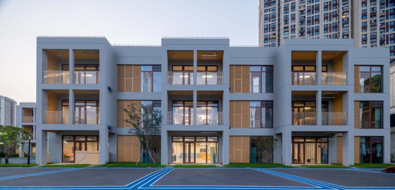 BIM建筑|嘉定区博翔幼儿园:去想象,而不是定义 / 予舍予筑 BIM建筑|嘉定区博翔幼儿园:去想象,而不是定义 / 予舍予筑