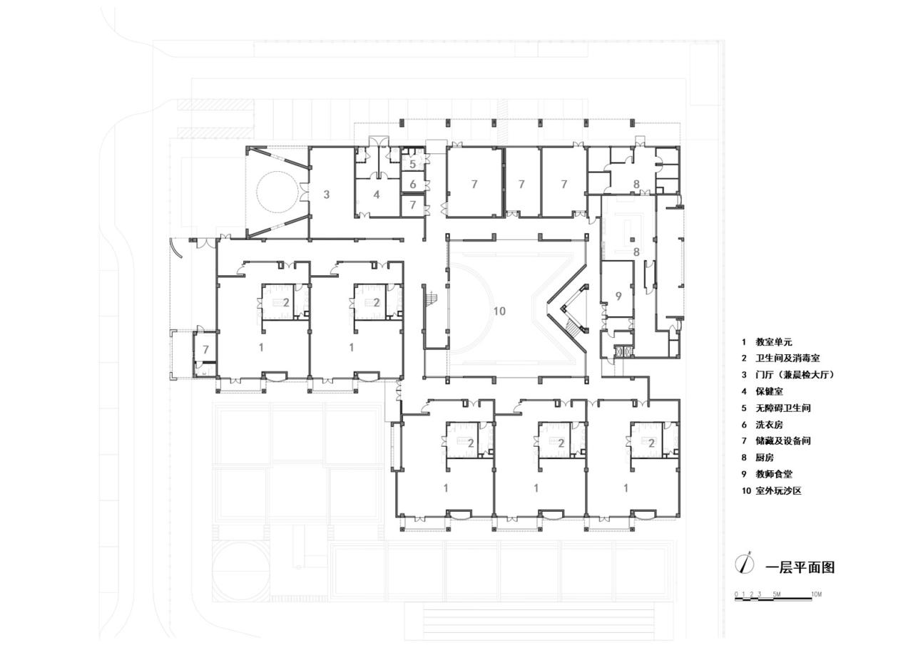 BIM建筑|嘉定区博翔幼儿园:去想象,而不是定义 / 予舍予筑 BIM建筑|嘉定区博翔幼儿园:去想象,而不是定义 / 予舍予筑