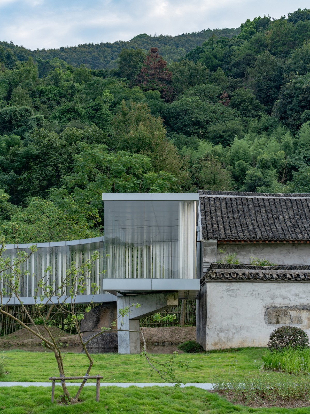 BIM建筑|南北湖湖滨茶室 / 十域建筑 BIM建筑|南北湖湖滨茶室 / 十域建筑