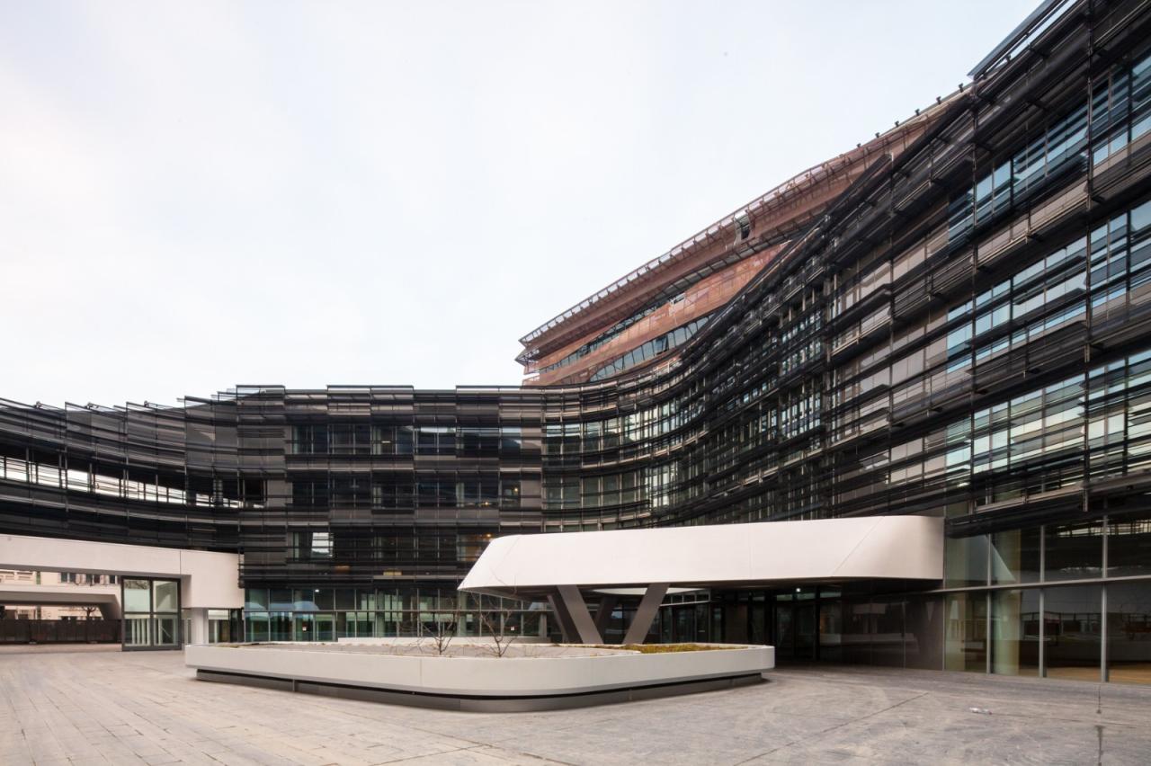 BIM建筑|埃尼集团米兰总部 / Morphosis Architects BIM建筑|埃尼集团米兰总部 / Morphosis Architects