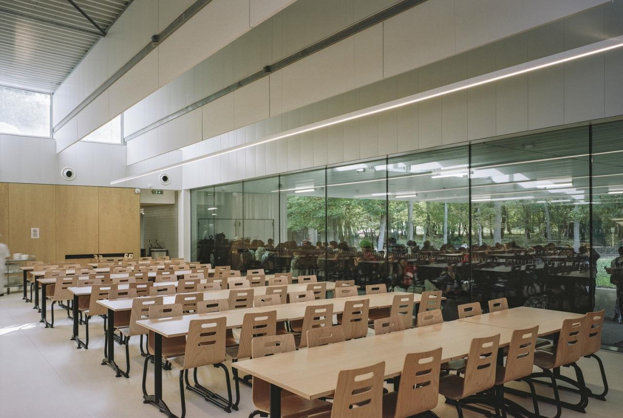 BIM建筑|Joliot-Curie 学校餐饮服务和学校生活中心 / Ateliers O-S architectes BIM建筑|Joliot-Curie 学校餐饮服务和学校生活中心 / Ateliers O-S architectes