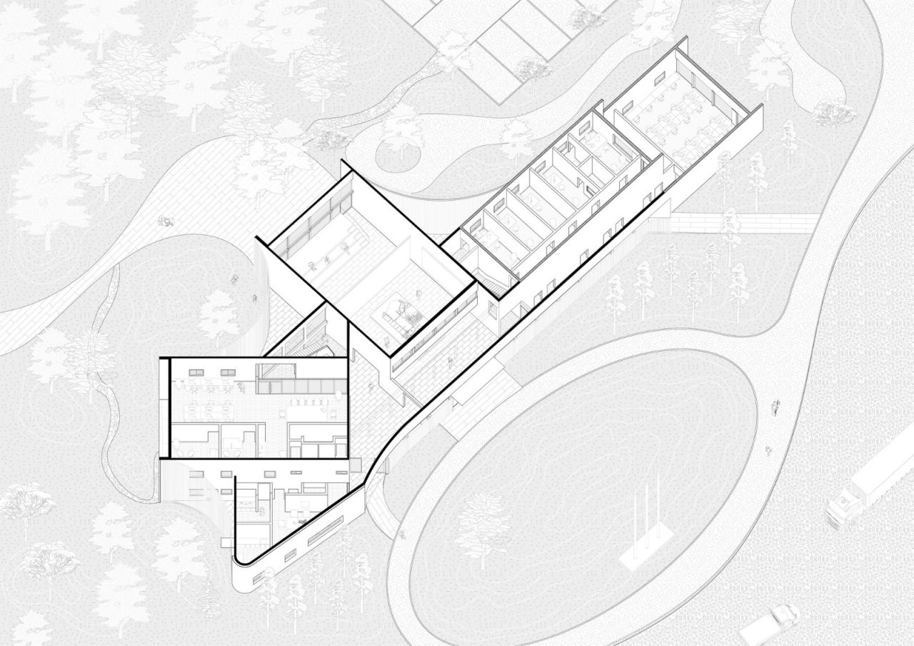 BIM建筑|深圳中心公园指挥部 / 一树建筑 BIM建筑|深圳中心公园指挥部 / 一树建筑