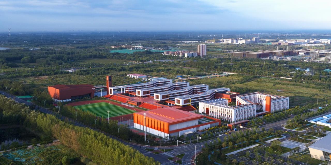BIM建筑|渤海实验学校(基础教育部) / 中科院建筑设计研究院有限公司 BIM建筑|渤海实验学校(基础教育部) / 中科院建筑设计研究院有限公司