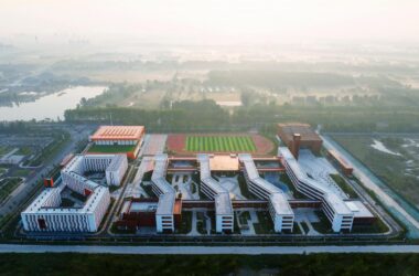BIM建筑|渤海实验学校(基础教育部) / 中科院建筑设计研究院有限公司-BIM建筑网