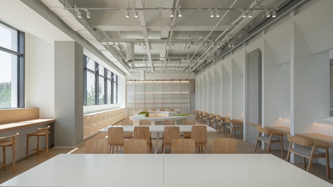 BIM建筑|首创和园·平谷新城租赁住房社区图书馆 / 严旸建筑设计 BIM建筑|首创和园·平谷新城租赁住房社区图书馆 / 严旸建筑设计