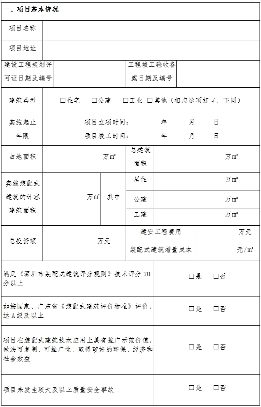 装配式政策|关于组织申报2023年《深圳市装配式建筑示范项目》的通知 装配式政策|关于组织申报2023年《深圳市装配式建筑示范项目》的通知