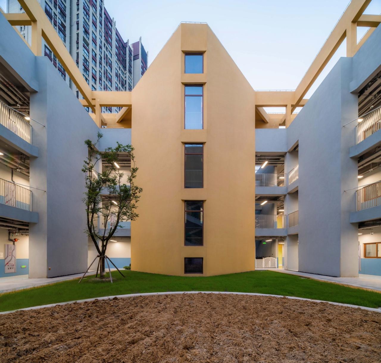 BIM建筑|嘉定区博翔幼儿园:去想象,而不是定义 / 予舍予筑 BIM建筑|嘉定区博翔幼儿园:去想象,而不是定义 / 予舍予筑
