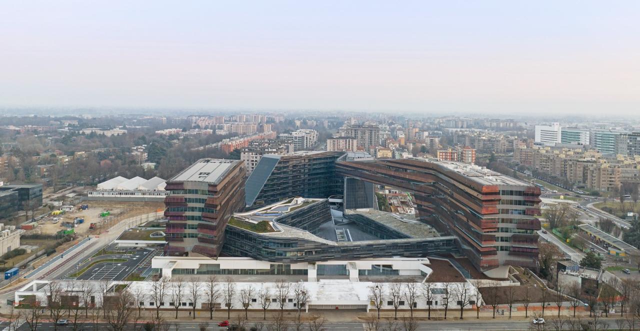 BIM建筑|埃尼集团米兰总部 / Morphosis Architects BIM建筑|埃尼集团米兰总部 / Morphosis Architects