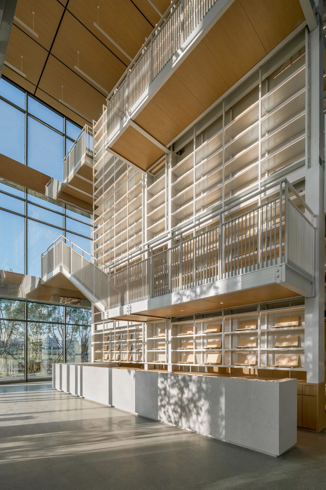 BIM建筑|首创和园·平谷新城租赁住房社区图书馆 / 严旸建筑设计 BIM建筑|首创和园·平谷新城租赁住房社区图书馆 / 严旸建筑设计