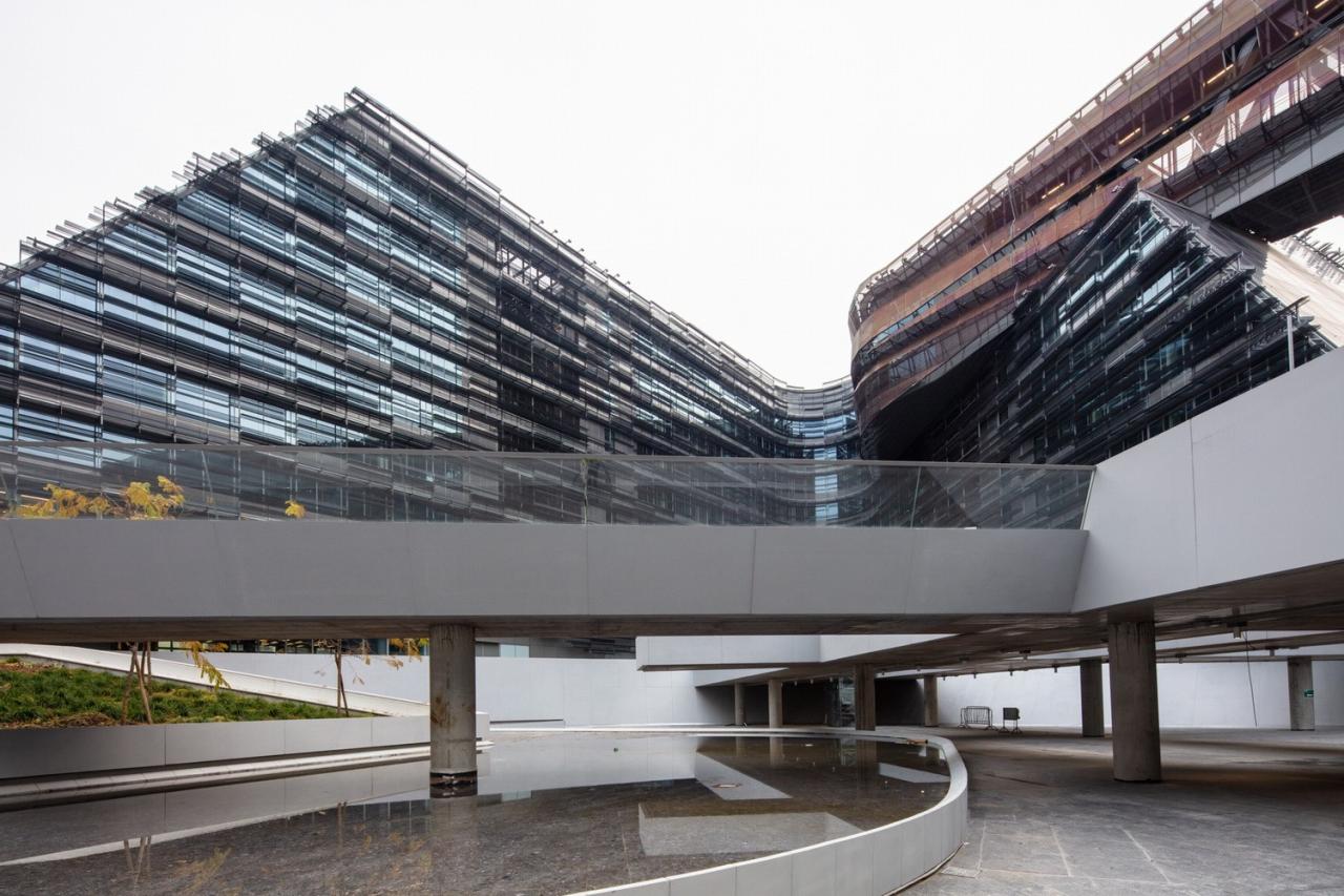 BIM建筑|埃尼集团米兰总部 / Morphosis Architects BIM建筑|埃尼集团米兰总部 / Morphosis Architects