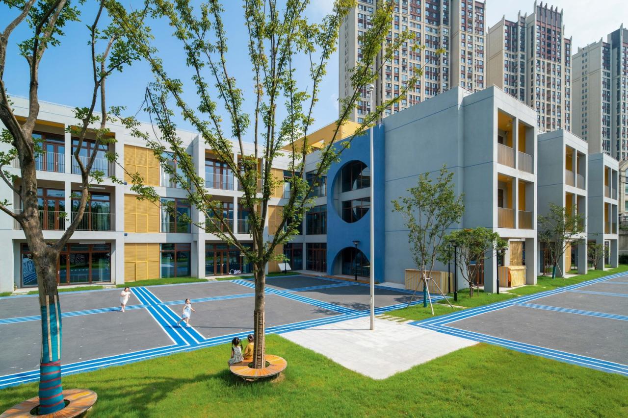 BIM建筑|嘉定区博翔幼儿园:去想象,而不是定义 / 予舍予筑 BIM建筑|嘉定区博翔幼儿园:去想象,而不是定义 / 予舍予筑