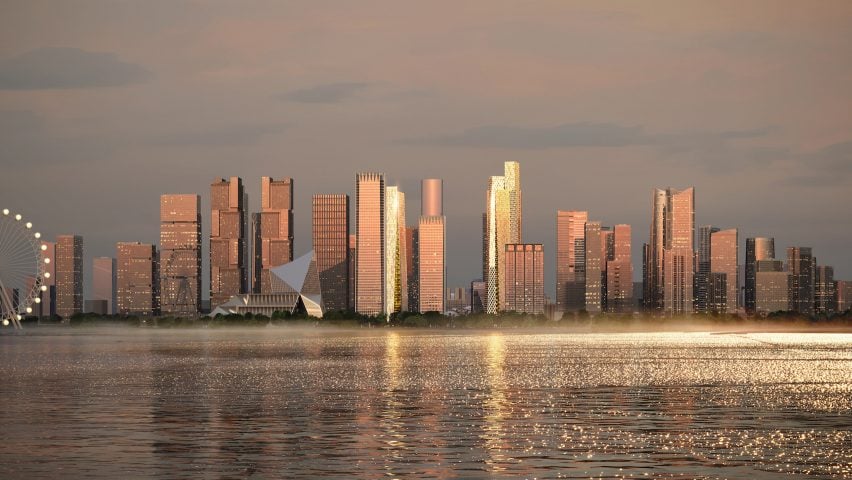 BIM建筑|BIG在深圳设计两座棱柱形超高层 BIM建筑|BIG在深圳设计两座棱柱形超高层