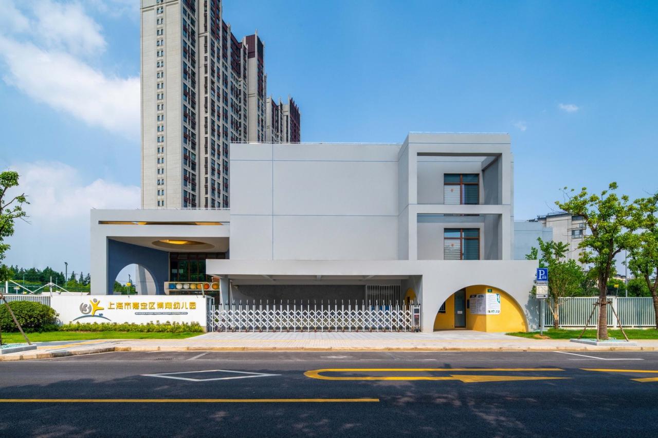 BIM建筑|嘉定区博翔幼儿园:去想象,而不是定义 / 予舍予筑 BIM建筑|嘉定区博翔幼儿园:去想象,而不是定义 / 予舍予筑