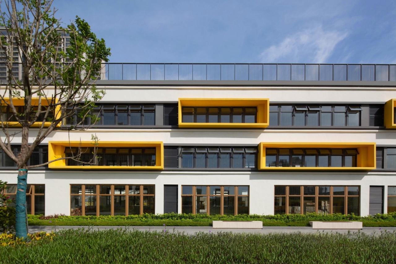 BIM建筑|汕头市龙湖区中阳学校与汕特中心幼儿园 / 柏涛建筑 BIM建筑|汕头市龙湖区中阳学校与汕特中心幼儿园 / 柏涛建筑