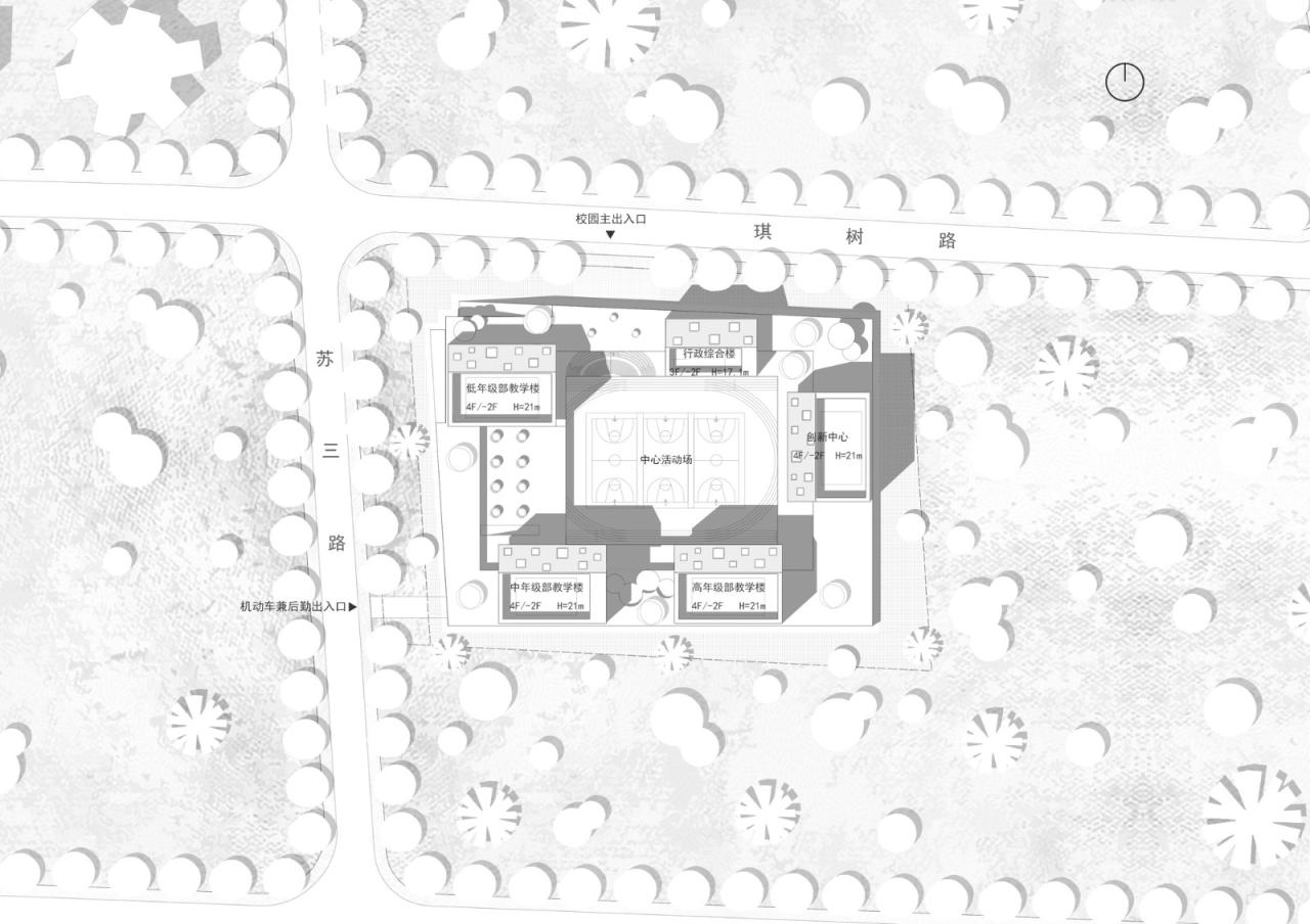 BIM建筑|北京市育英学校科学城学校 / 北京市建筑设计研究院 BIM建筑|北京市育英学校科学城学校 / 北京市建筑设计研究院