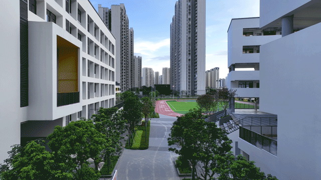 BIM建筑|汕头市龙湖区中阳学校与汕特中心幼儿园 / 柏涛建筑 BIM建筑|汕头市龙湖区中阳学校与汕特中心幼儿园 / 柏涛建筑