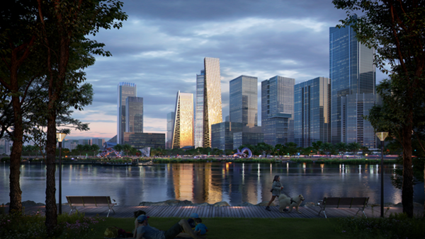 BIM建筑|BIG在深圳设计两座棱柱形超高层 BIM建筑|BIG在深圳设计两座棱柱形超高层