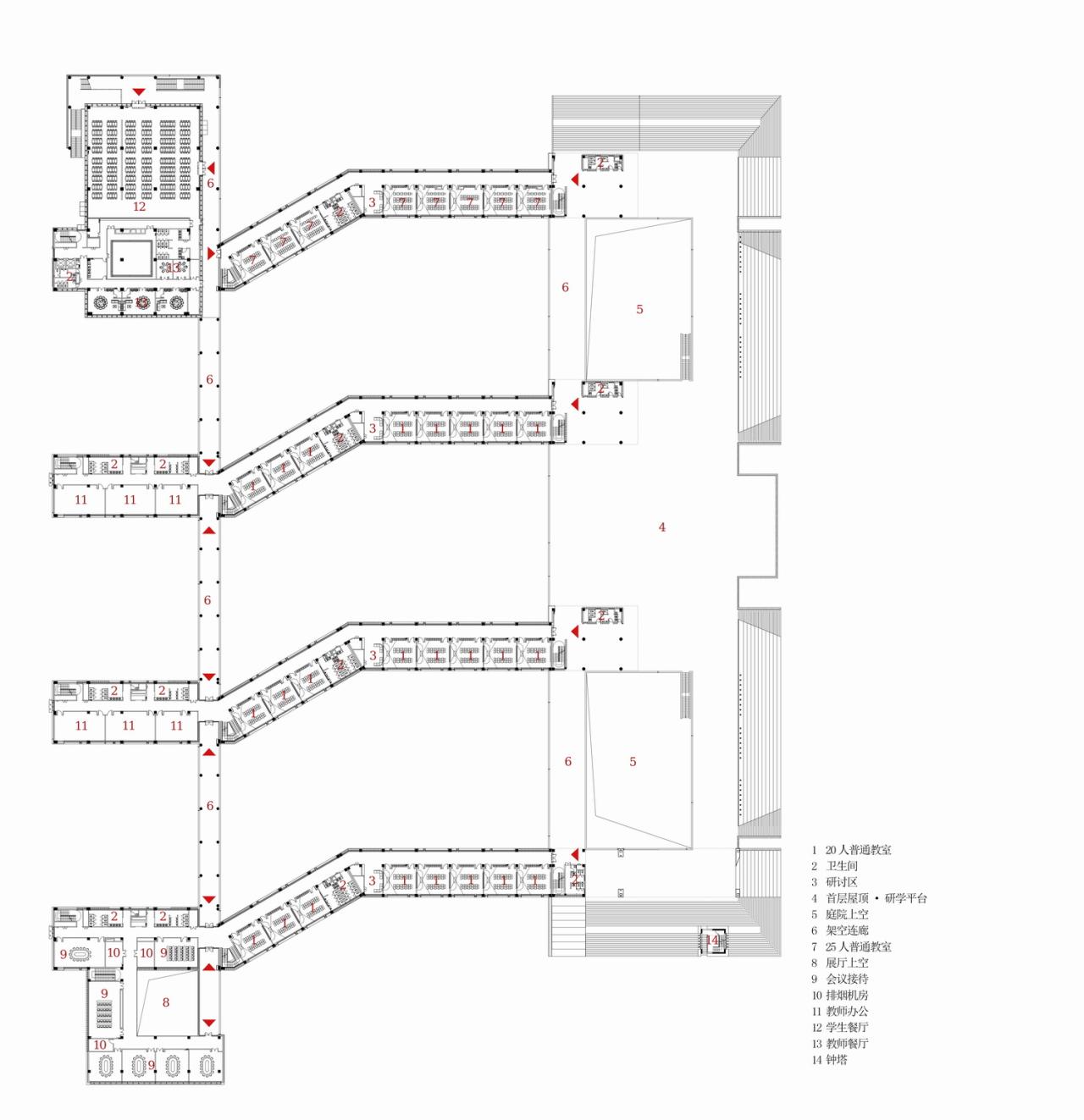 BIM建筑|渤海实验学校(基础教育部) / 中科院建筑设计研究院有限公司 BIM建筑|渤海实验学校(基础教育部) / 中科院建筑设计研究院有限公司