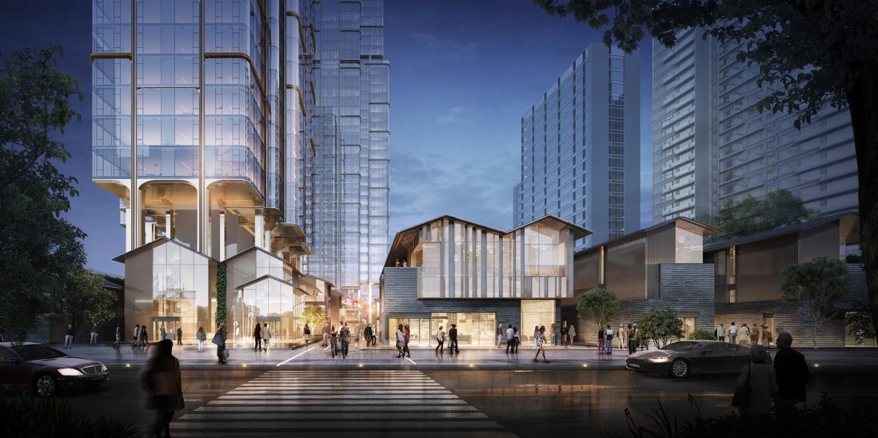 BIM建筑|成都“卓越 • 点将台79号”城市更新综合体 / 孟凡浩-line+建筑事务所 BIM建筑|成都“卓越 • 点将台79号”城市更新综合体 / 孟凡浩-line+建筑事务所